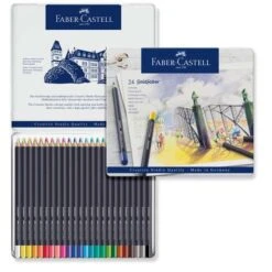 Coffrets Crayons De Couleur Goldfaber Faber Castell -Couleurs d'Art Promos Boutique CoffretscrayonsdecouleurGoldfaberFaberCastell 2