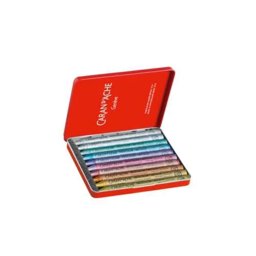 Coffrets De Craies à La Cire Néocolor I De Caran D'Ache 12 Coffrets De Craies à La Cire Néocolor I De Caran D'Ache – Image 12
