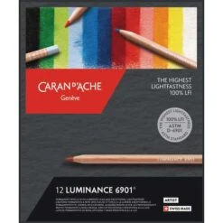 Coffrets De Crayons De Couleur Luminance 6901 De Caran D'Ache -Couleurs d'Art Promos Boutique CoffretsdecrayonsdecouleurLuminance6901deCarand26230393BAche 3
