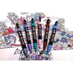 Coffrets De Feutres PC5M Posca -Couleurs d'Art Promos Boutique CoffretsdefeutresPC5MPosca 4