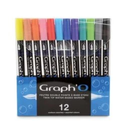 Coffrets De Marqueurs Graph’O -Couleurs d'Art Promos Boutique CoffretsdemarqueursGraphE28099O 5