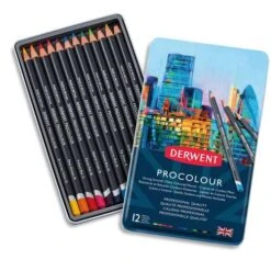Coffrets En Métal De Crayons Procolour Derwent