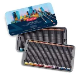 Coffrets En Métal De Crayons Procolour Derwent -Couleurs d'Art Promos Boutique CoffretsenmC3A9taldecrayonsProcolourDerwent 3