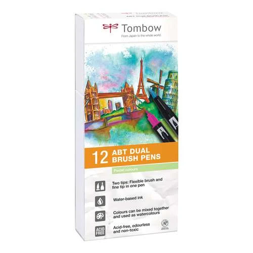 Tombow® Etuis De 12 Feutres Tombow 2 Tombow® Etuis De 12 Feutres Tombow – Image 2