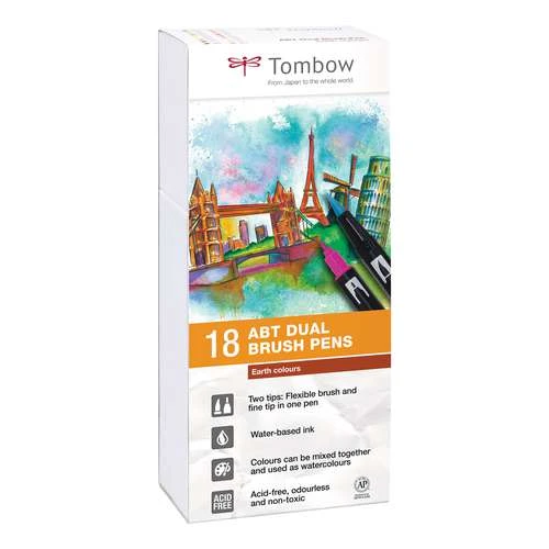 Tombow® Etuis De 18 Feutres Tombow 3 Tombow® Etuis De 18 Feutres Tombow – Image 3