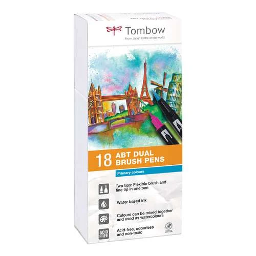 Tombow® Etuis De 18 Feutres Tombow 1 Tombow® Etuis De 18 Feutres Tombow