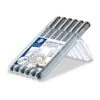 Staedtler Etuis De 6 Feutres Pigment Liner 308