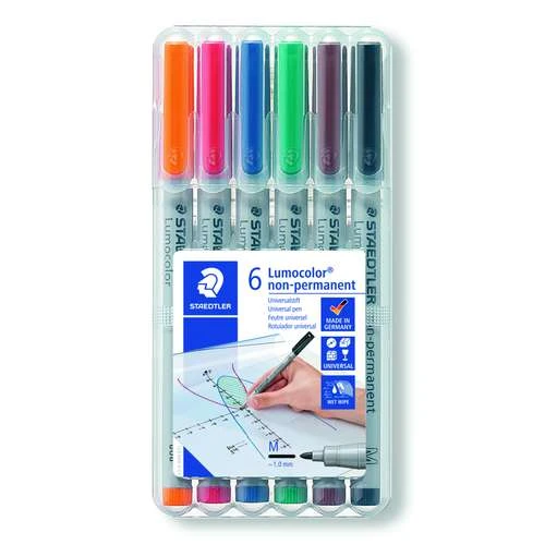 Feutre Universel Non-permanent Staedtler Lumocolor 4 Feutre Universel Non-permanent Staedtler Lumocolor – Image 4