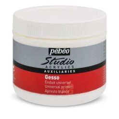 Gesso Pébéo (Studio) -Couleurs d'Art Promos Boutique GessoPC3A9bC3A9o28Studio29 2