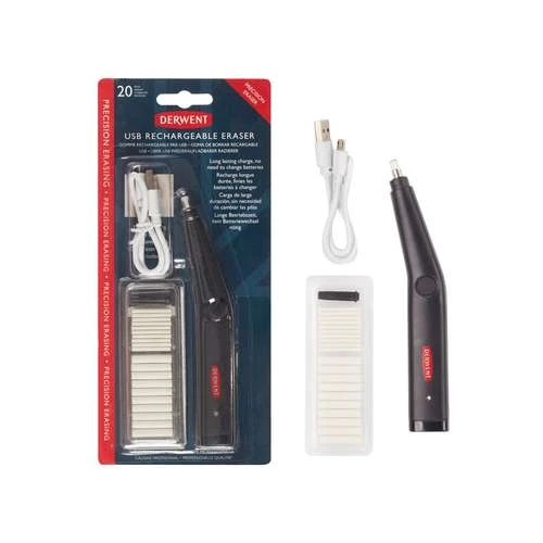 Gomme électrique Rechargeable USB Derwent 1 Gomme électrique Rechargeable USB Derwent