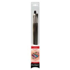 Da Vinci Lot De 3 Pinceaux Top-Acryl