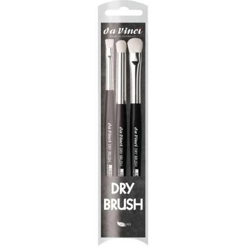 Lot De 3 Pinceaux Ronds Dry Brush Da Vinci 1 Lot De 3 Pinceaux Ronds Dry Brush Da Vinci