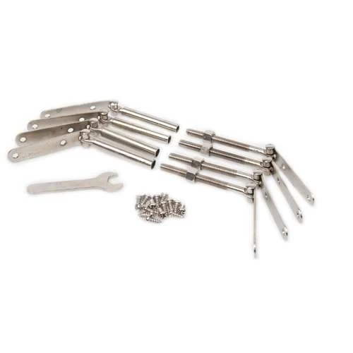 Lot De 4 Tendeurs En Métal Pour Châssis - Gerstaecker 1 Lot De 4 Tendeurs En Métal Pour Châssis - Gerstaecker