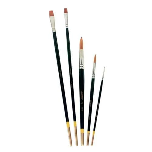 Lot De 5 Pinceaux Aquarelle Jax-Hair 1 Lot De 5 Pinceaux Aquarelle Jax-Hair