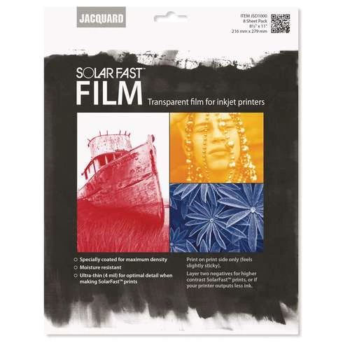 Lot De 8 Film Transparents SolarFast 1 Lot De 8 Film Transparents SolarFast
