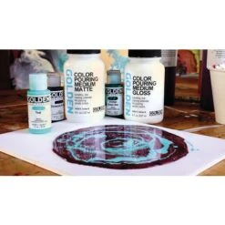 Médium Pouring Golden Mat -Couleurs d'Art Promos Boutique MC3A9diumPouringGoldenMat 11