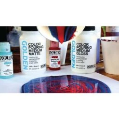 Médium Pouring Golden Brillant -Couleurs d'Art Promos Boutique MC3A9diumPouringGoldenbrillant 6