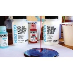 Médium Pouring Golden Brillant -Couleurs d'Art Promos Boutique MC3A9diumPouringGoldenbrillant 7