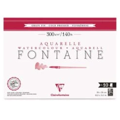 Papier Aquarelle Fontaine De Clairefontaine (Grain Fin 300g/m²)