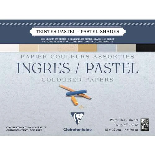 Papier Clairefontaine Ingres Pastel 4 Papier Clairefontaine Ingres Pastel – Image 4