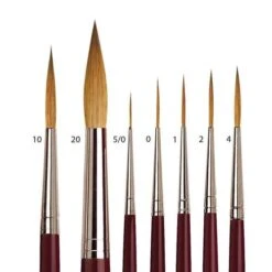 Pinceau Da Vinci Pour Le Lettrage, Série 1210 7 Pinceau Da Vinci Pour Le Lettrage, Série 1210 -Couleurs d'Art Promos Boutique PinceauDaVincipourlelettrage2CsC3A9rie1210 3