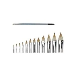 Pinceau Isabey Putois Pointe Usée Bombée, Série 6176