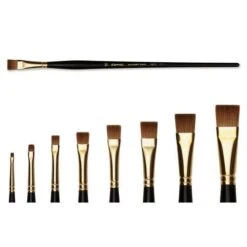 Pinceau Kolinsky Gold Série 1872 Raphael - Pointe Plate Courte