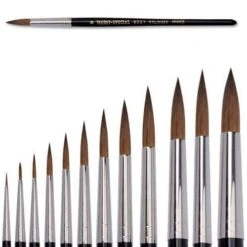 Pinceau Pointe Ronde, Série 6227 Isabey