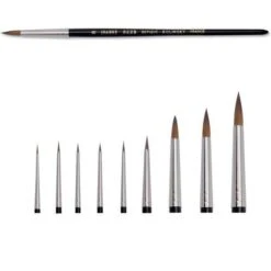 Pinceaux Aquarelle Isabey Pointe Détail, Série 6229