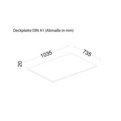 Plaque Supérieure Pour Meuble à Dessins