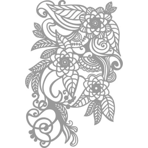 Pochoir à Motifs Doodle Zen Marabu Art 2 Pochoir à Motifs Doodle Zen Marabu Art – Image 2