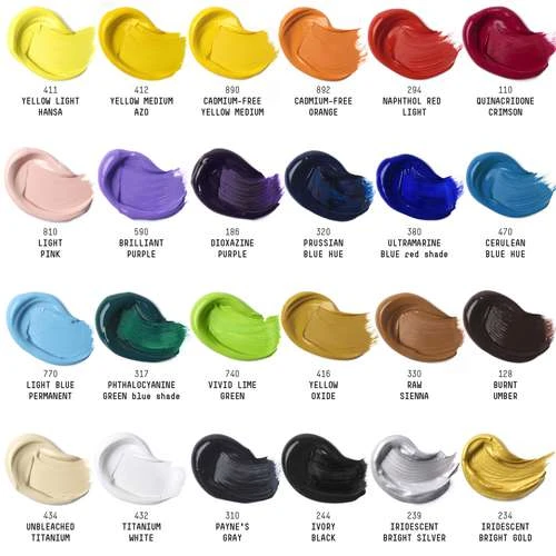 Set Liquitex Heavy Body Les Essentiels 4 Set Liquitex Heavy Body Les Essentiels – Image 4