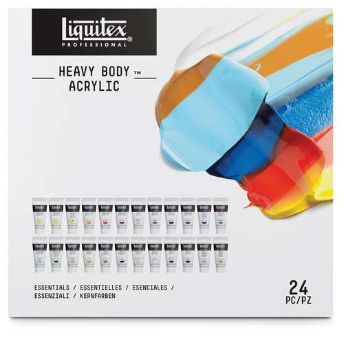 Set Liquitex Heavy Body Les Essentiels 1 Set Liquitex Heavy Body Les Essentiels