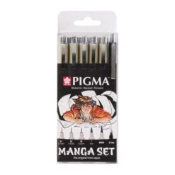 SAKURA Set Manga De 6 Feutres Pigma Micron