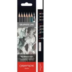Set Technalo GRAPHITE LINE CARAN D'ACHE, Aquarellable