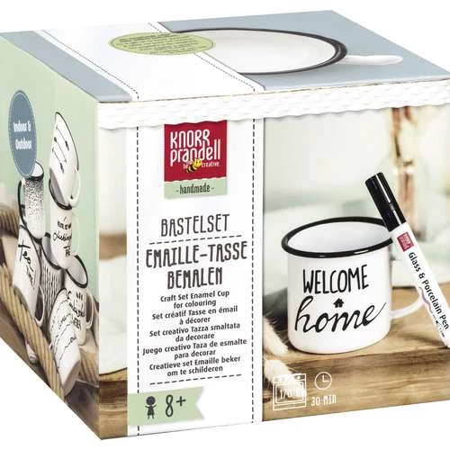 Set Créatif Tasse En émail à Décorer Knorr Prandel 1 Set Créatif Tasse En émail à Décorer Knorr Prandel