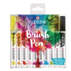 Set De 10 Marqueurs Brush TALENS ECOLINE® -Couleurs d'Art Promos Boutique Setde10marqueursbrushTALENSECOLINEC2AE 4