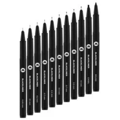 Set De 11 Feutres Basic Blackliner Molotow -Couleurs d'Art Promos Boutique Setde11feutresBasicBlacklinerMolotow 11