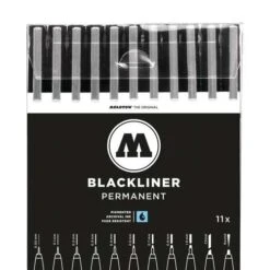 Set De 11 Feutres Basic Blackliner Molotow