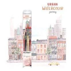 Set De 4 Pinceaux Da Vinci Urban Journey