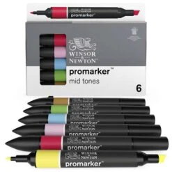 Set De 6 Marqueurs Promarker Winsor & Newto -Couleurs d'Art Promos Boutique Setde6marqueursPromarkerWinsor26amp3BNewto 10