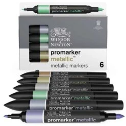 Set De 6 Marqueurs Métal Winsor & Newton