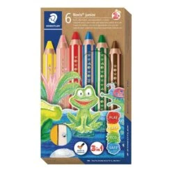 Set De Crayons De Couleur Noris® Junior 140 STAEDTLER® -Couleurs d'Art Promos Boutique SetdecrayonsdecouleurNorisC2AEjunior140STAEDTLERC2AE 2
