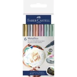Set De Feutres Effet Métallique Faber-Castell