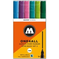 Molotow Set De Marqueurs One4All 127 HS - 2mm -Couleurs d'Art Promos Boutique SetdemarqueursOne4All127HS 2mm 3