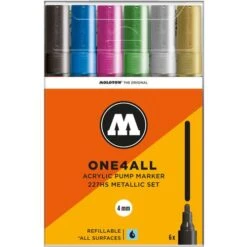 Set De Marqueurs One4All 227HS De Molotow -Couleurs d'Art Promos Boutique SetdemarqueursOne4All227HSdeMolotow 2