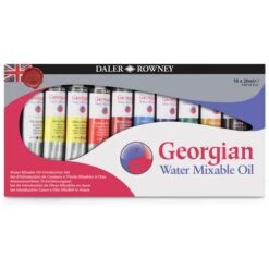 Daler-Rowney Set De Peinture à L'huile Soluble Dans L'eau Georgian