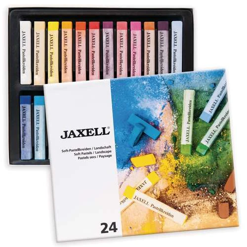 Sets De 24 Pastels Tendres Carrés JAXELL® 2 Sets De 24 Pastels Tendres Carrés JAXELL® – Image 2