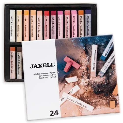 Sets De 24 Pastels Tendres Carrés JAXELL® 3 Sets De 24 Pastels Tendres Carrés JAXELL® – Image 3