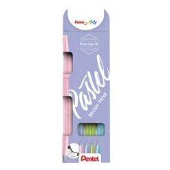 Sets De 4 Brush Sign Pen Pentel -Couleurs d'Art Promos Boutique Setsde4BrushSignPenPentel 2